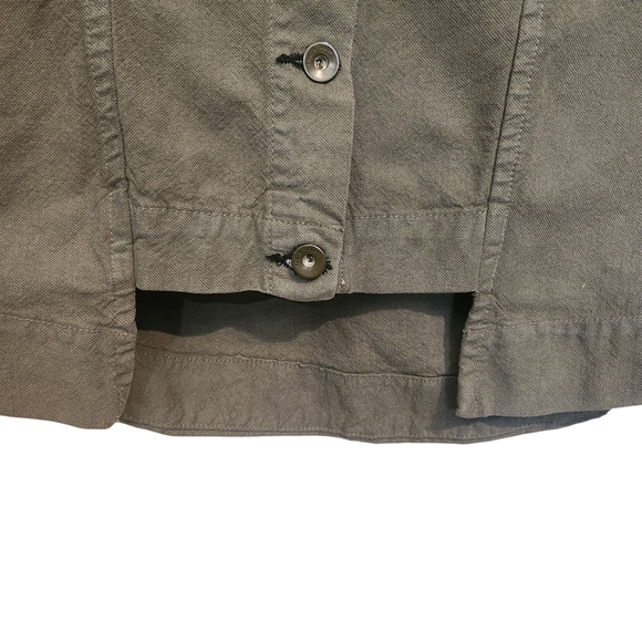 RAG & BONE CHAMBERLAIN JACKET ARMY GREEN CANVAS 100% COTTON SZ XS - Picture 9 of 13